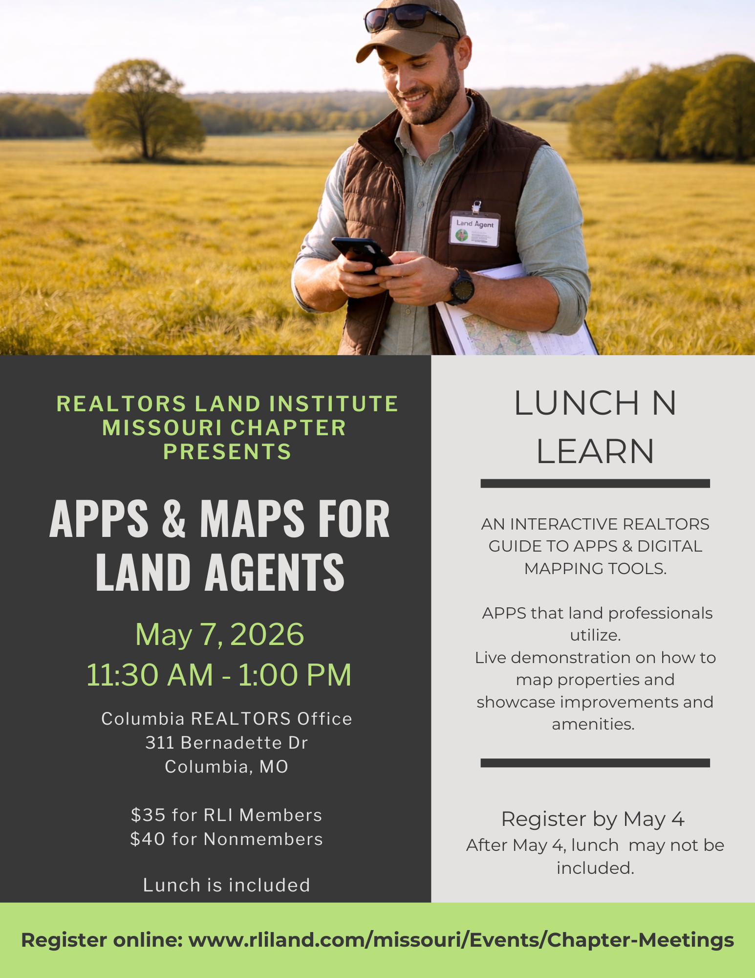 Apps & Maps for Land Agents Event Image